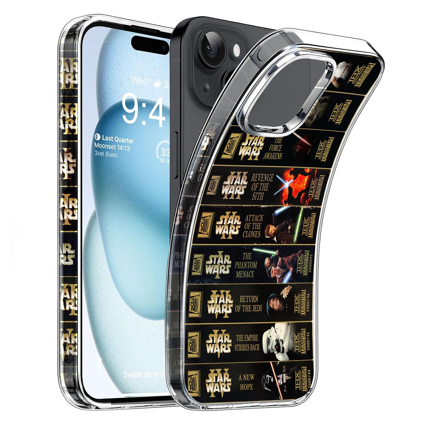 Star Wars VHS Collection Retro Phone Case