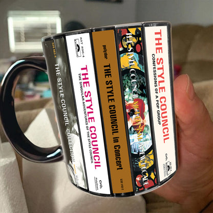 The Style Council Albums Cassette Collection Retro Accent Mug