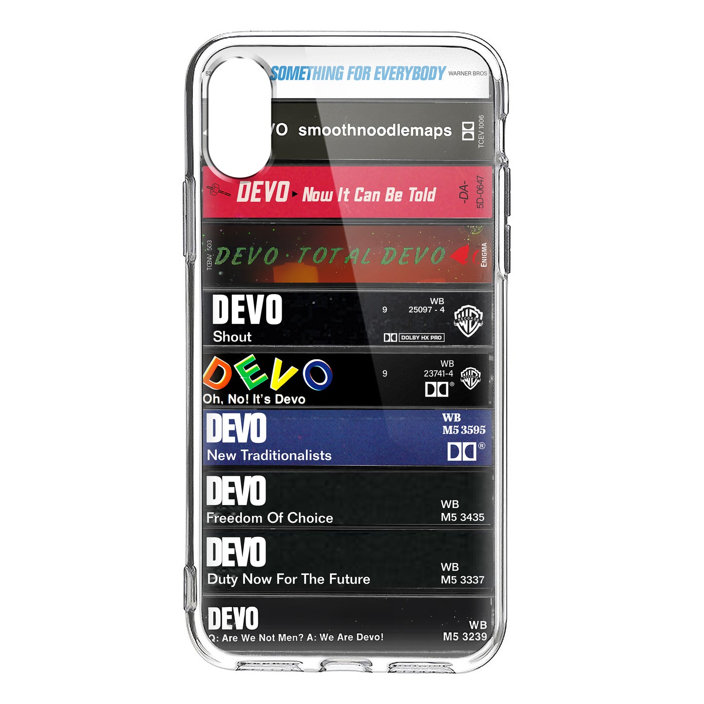 Devo Albums Cassette Collection Retro Phone Case