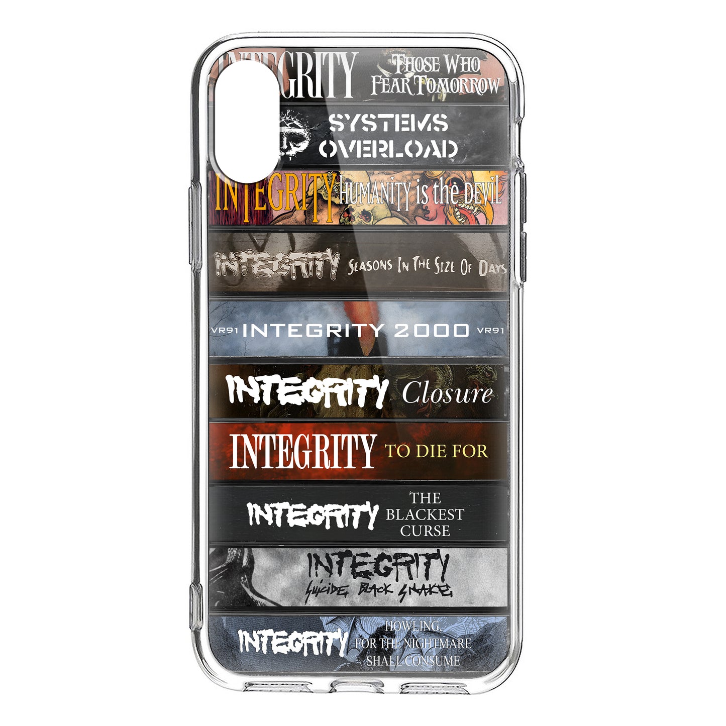 Integrity Albums Cassette Collection Retro Phone Case