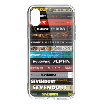 Sevendust Albums Cassette Collection Retro Phone Case