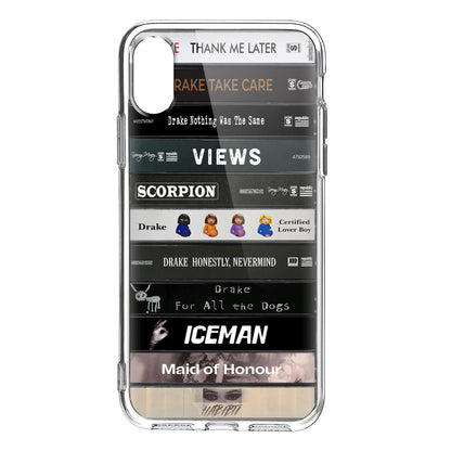 Drake Albums Cassette Collection Retro Phone Case