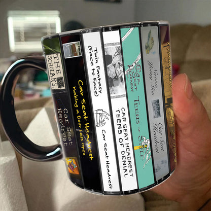 Car Seat Headrest Albums Cassette Collection Retro Accent Mug