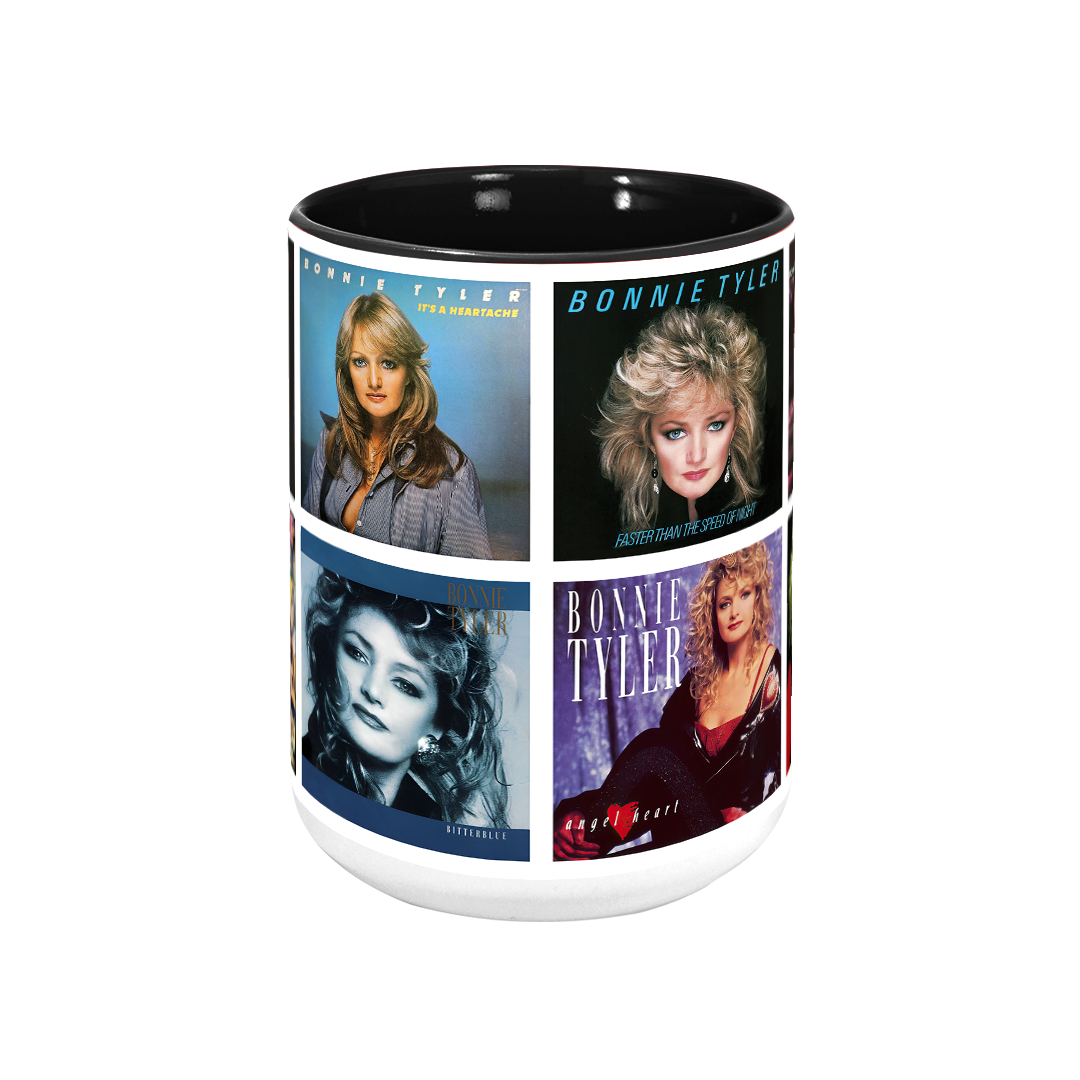 Bonnie Tyler Albums Cover Collection Retro Mug