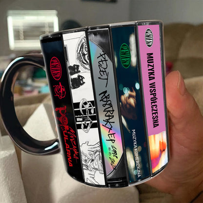 Pezet Albums Cassette Collection Retro Accent Mug