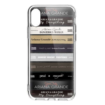 Ariana Grande Albums Cassette Collection Retro Phone Case