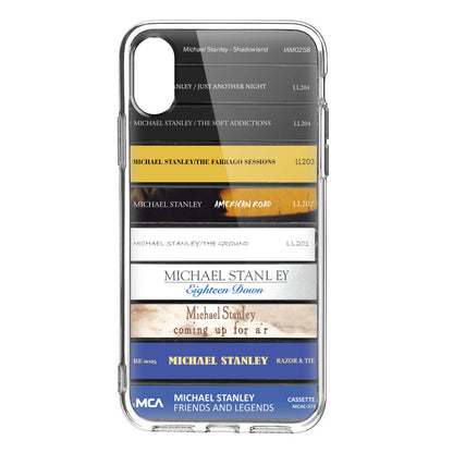 Michael Stanley Albums Cassette Collection Retro Phone Case