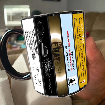 The Fray Albums Cassette Collection Retro Accent Mug