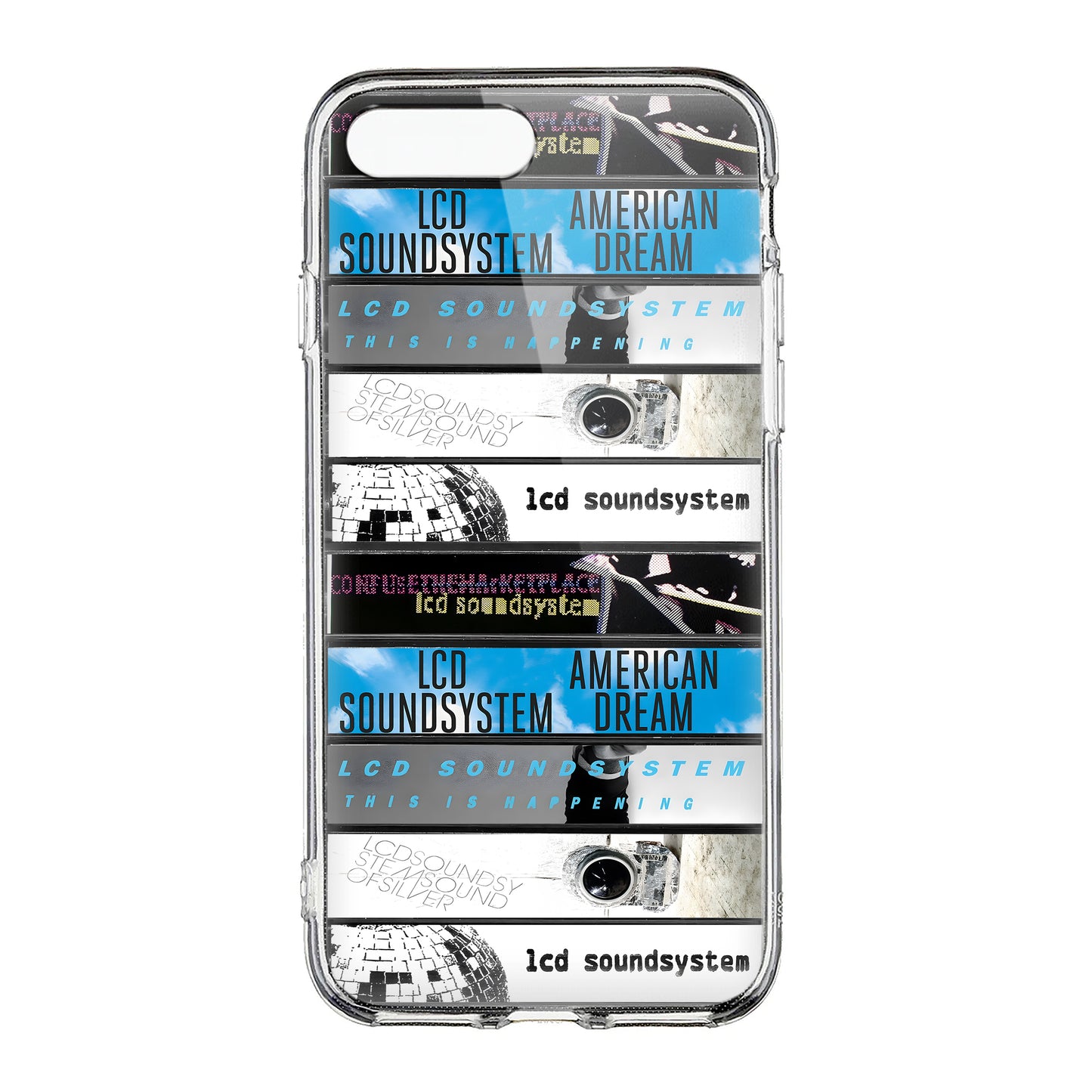 LCD Soundsystem Albums Cassette Collection Retro Phone Case