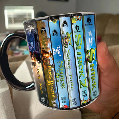 Shrek VHS Movies Collection Accent Mug