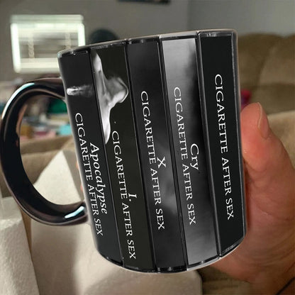 Cigarettes After Sex Albums Cassette Collection Retro Accent Mug