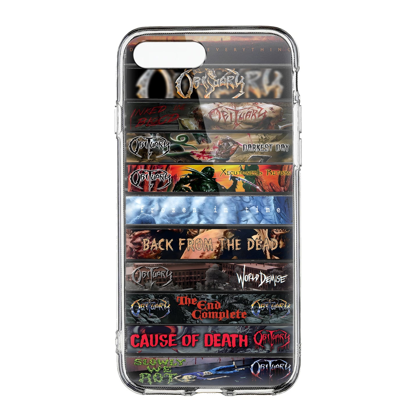 Obituary Albums Cassette Collection Retro Phone Case