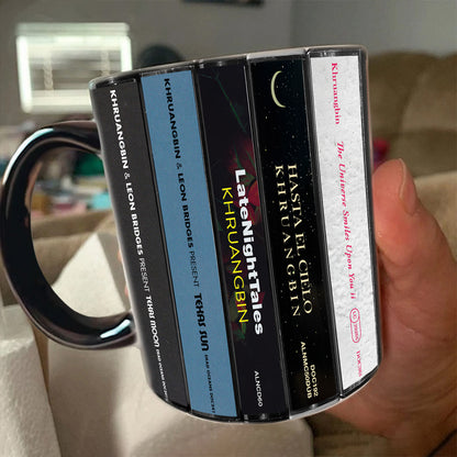 Khruangbin Albums Cassette Collection Retro Accent Mug