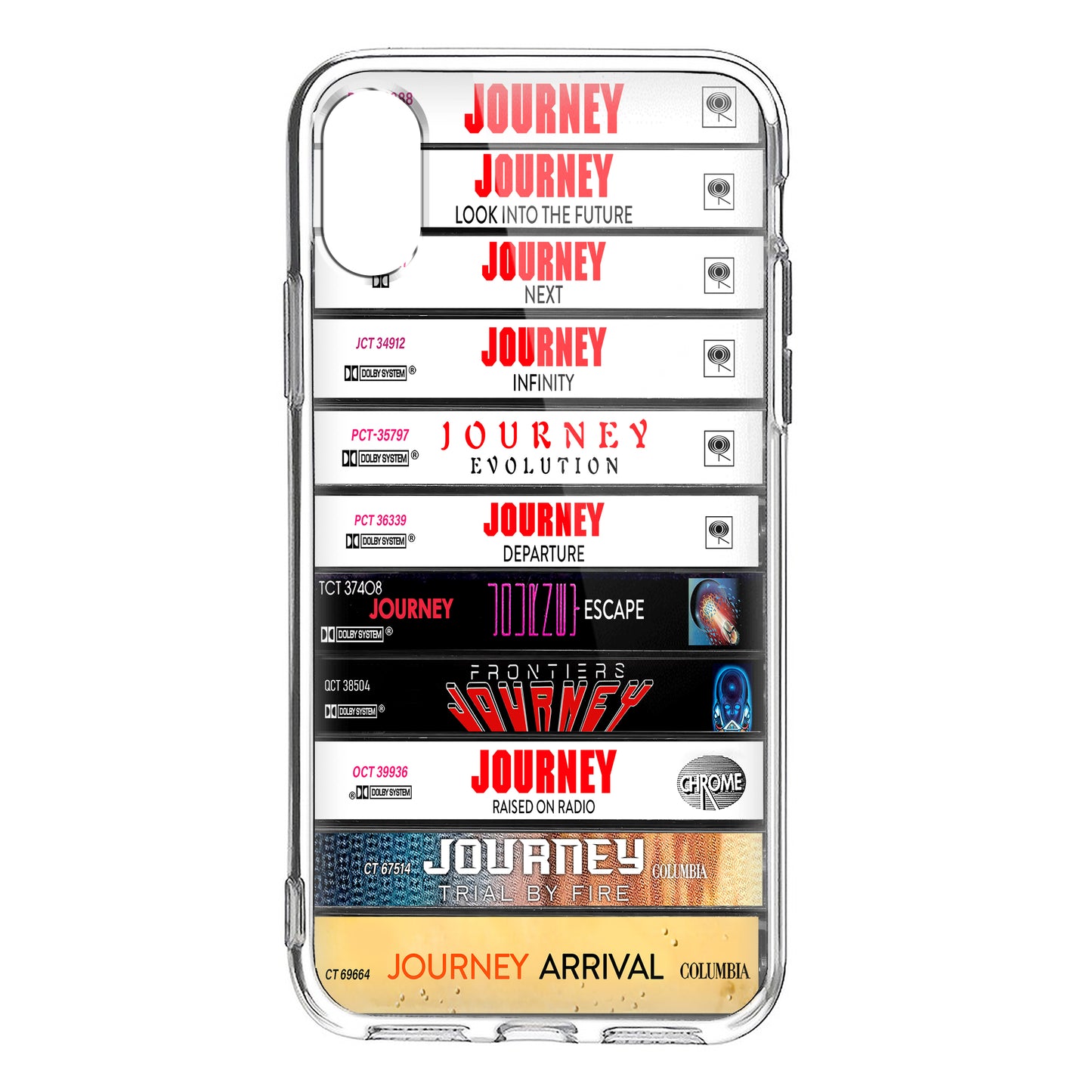 Journey Albums Cassette Collection Retro Phone Case