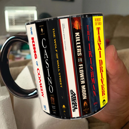 Martin Scorsese VHS Movies Collection Accent Mug