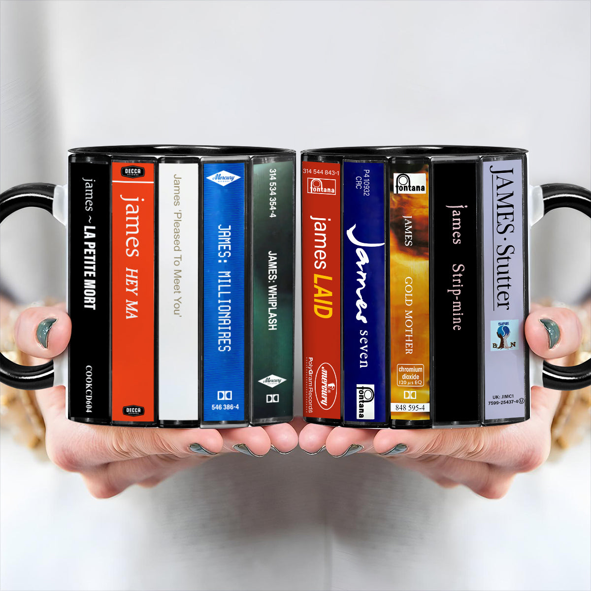 James Albums Cassette Retro Collection Accent Mug