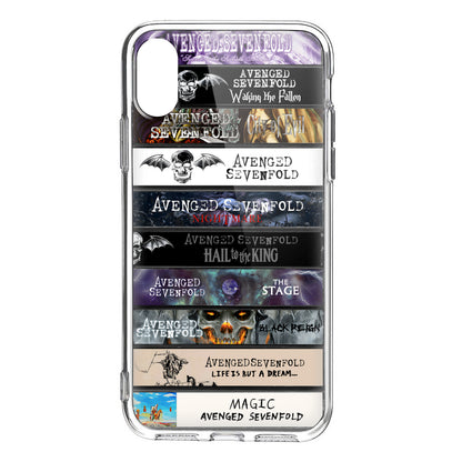 Avenged Sevenfold Albums Cassette Collection Retro Phone Case