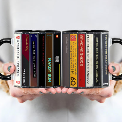 Arctic Monkeys Debut Album Retro Cassette Collection Accent Mug