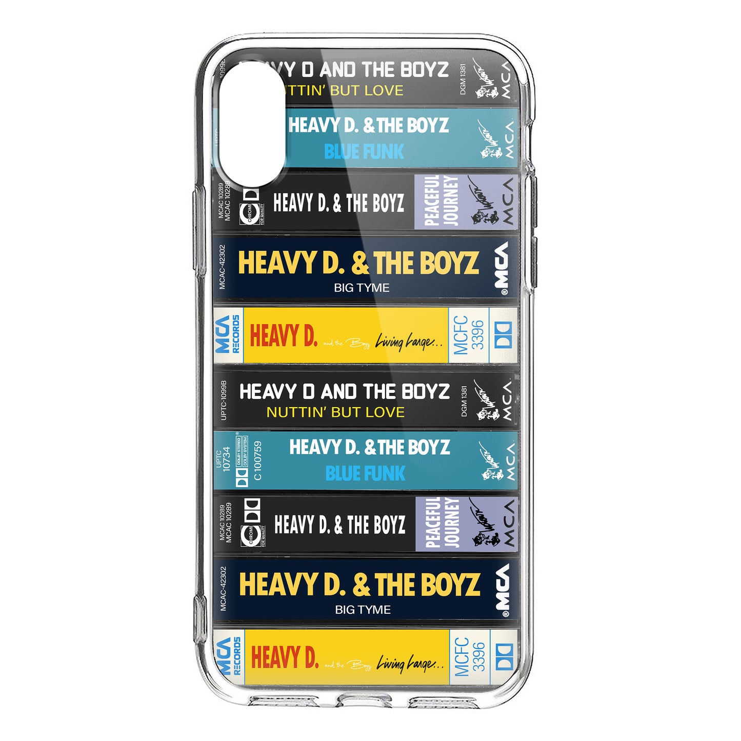Heavy D & the Boyz Albums Cassette Collection Retro Phone Case