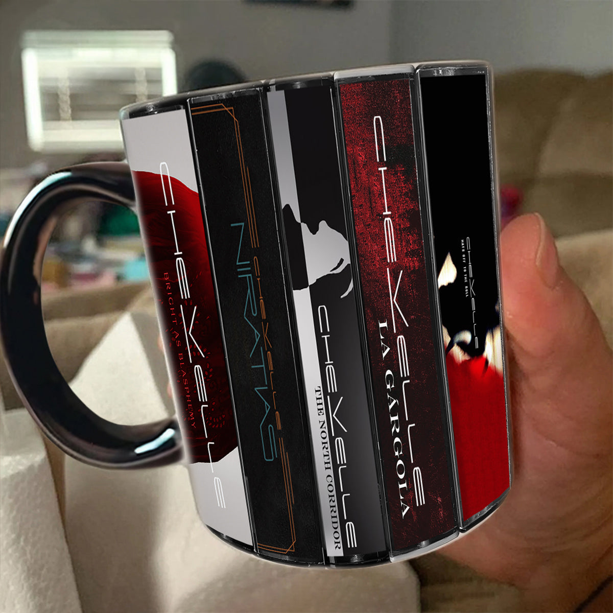 Chevelle Albums Cassette Collection Retro Accent Mug