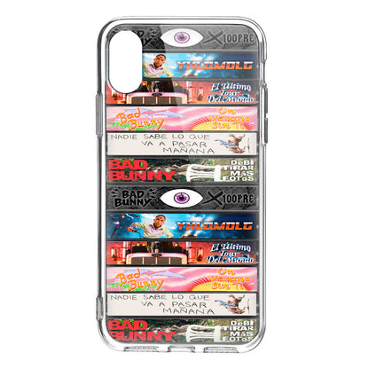 Bad Bunny Albums Cassette Collection Retro Phone Case