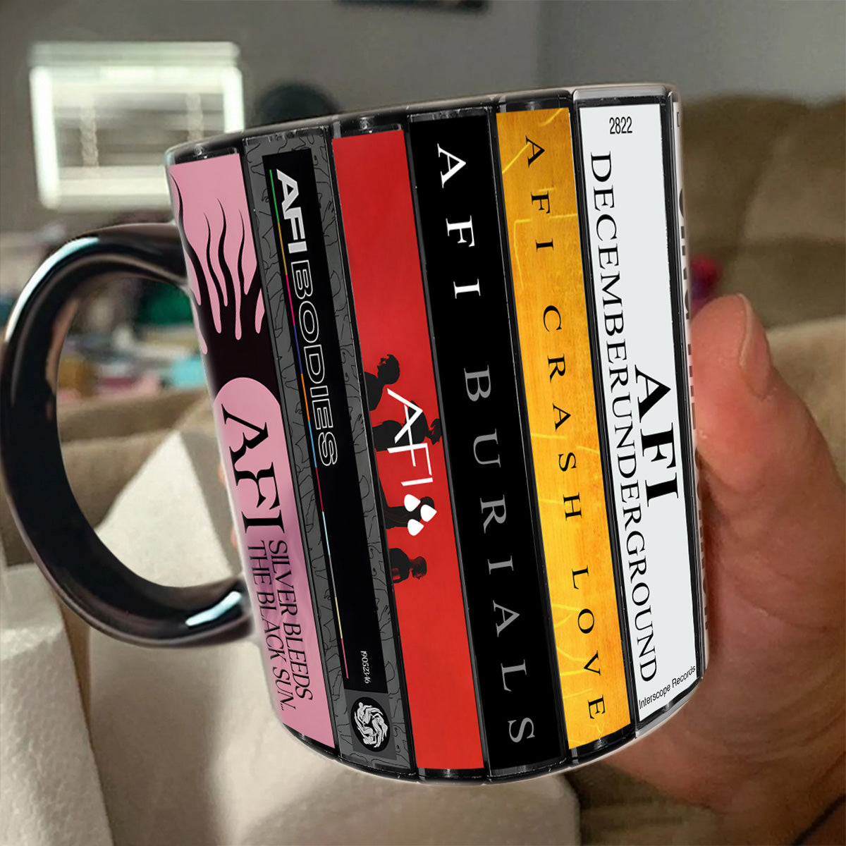 AFI Albums Cassette Collection Retro Accent Mug