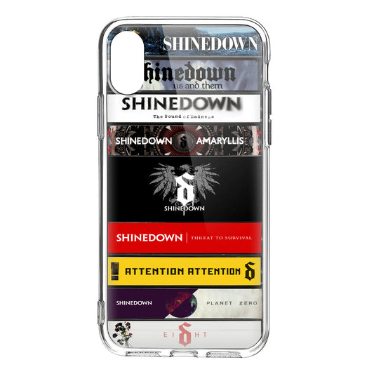 Shinedown Albums Cassette Collection Retro Phone Case - Logo Version