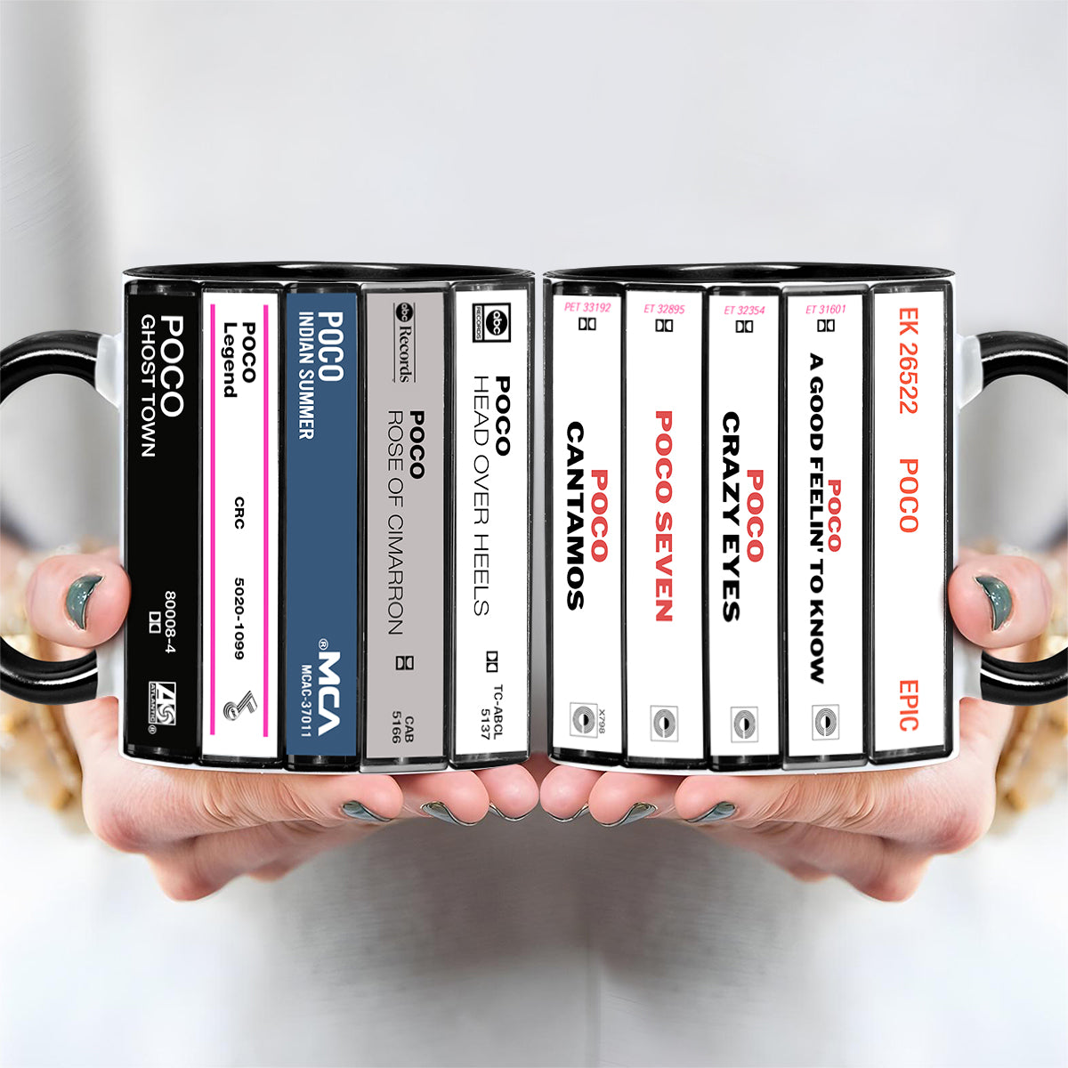 Poco Albums Cassette Collection Retro Accent Mug