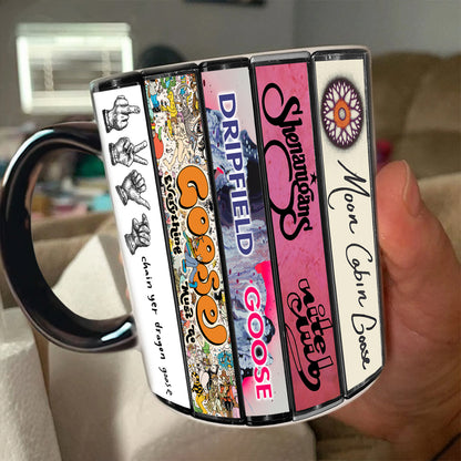 Goose Albums Cassette Collection Retro Accent Mug