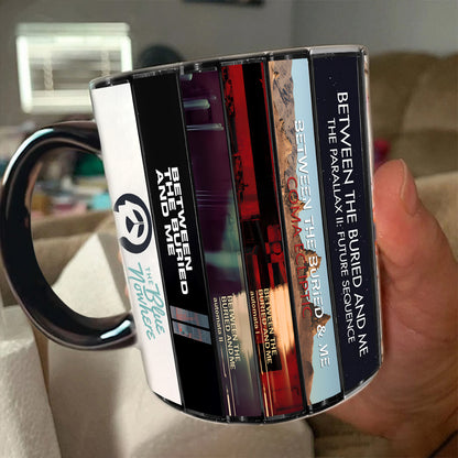 Between the Buried and Me Albums Cassette Collection Retro Accent Mug