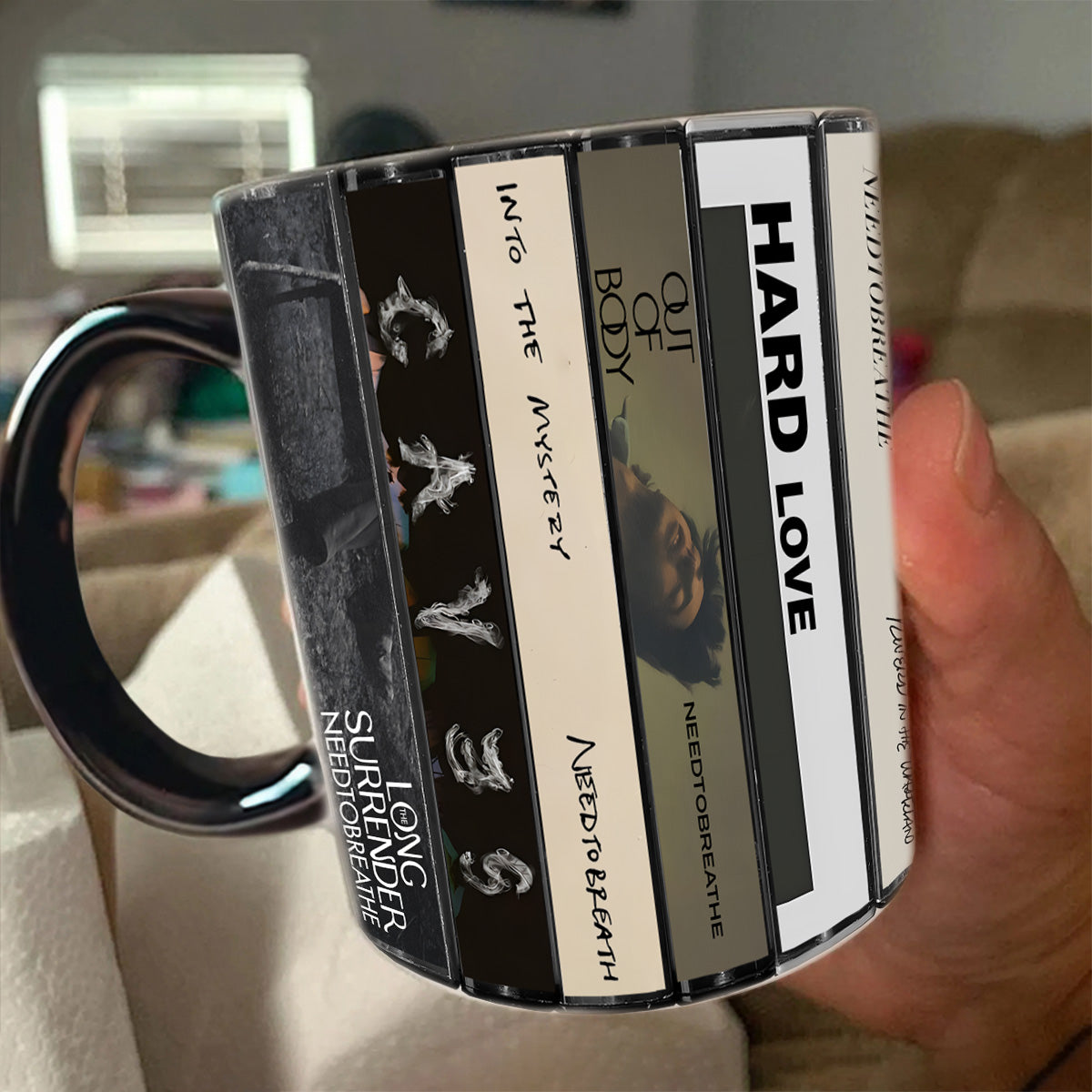 Needtobreathe Albums Cassette Collection Retro Accent Mug