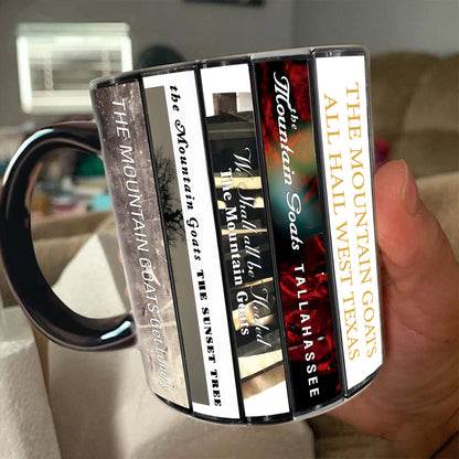 The Mountain Goats Albums Cassette Collection Retro Accent Mug