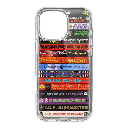Insane Clown Posse Albums Cassette Collection Retro Phone Case