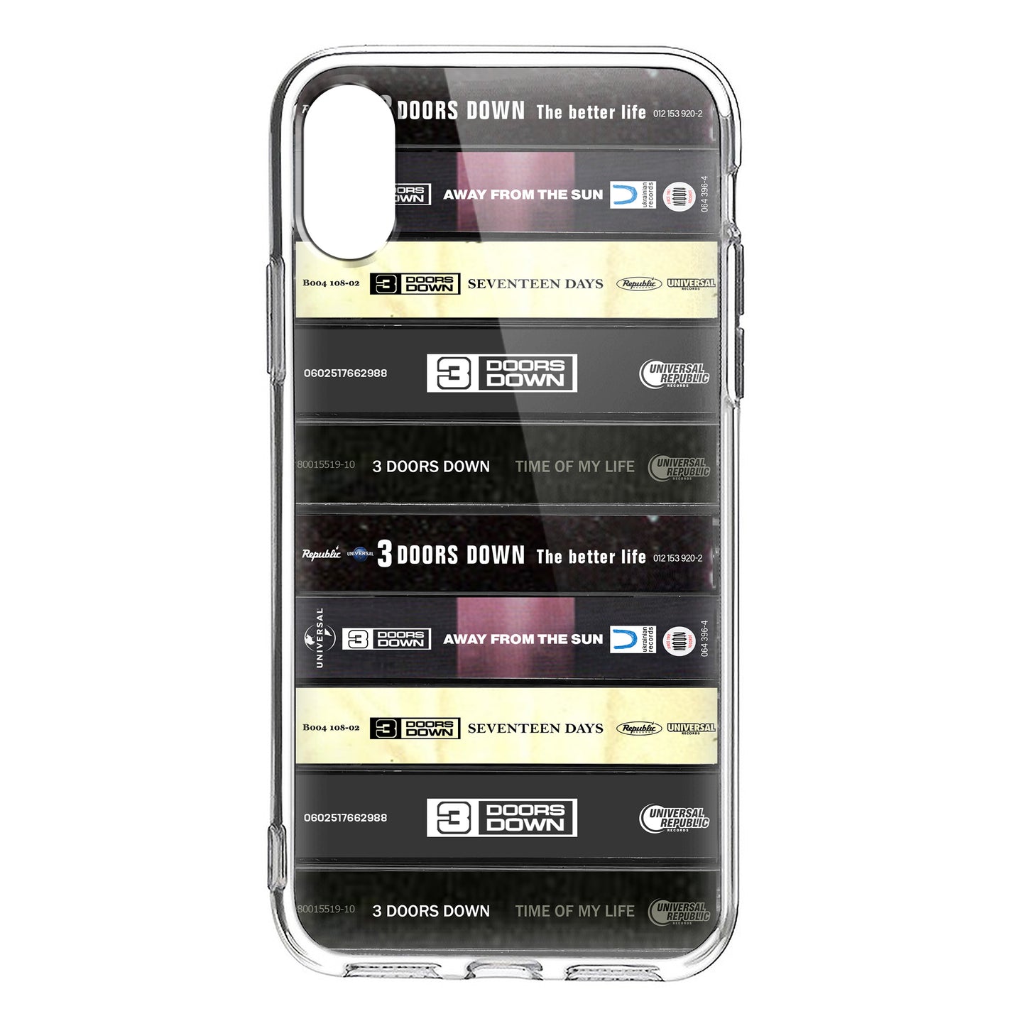 3 Doors Down Albums Cassette Collection Retro Phone Case