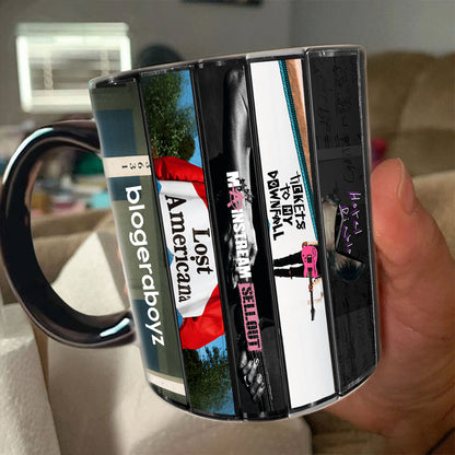MGK Albums Cassette Collection Retro Accent Mug