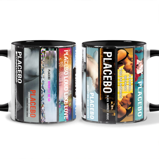Placebo Albums Cassette Collection Retro Accent Mug