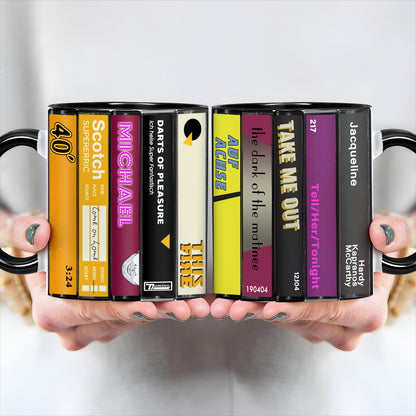 Franz Ferdinand Albums Cassette Retro Collection Accent Mug