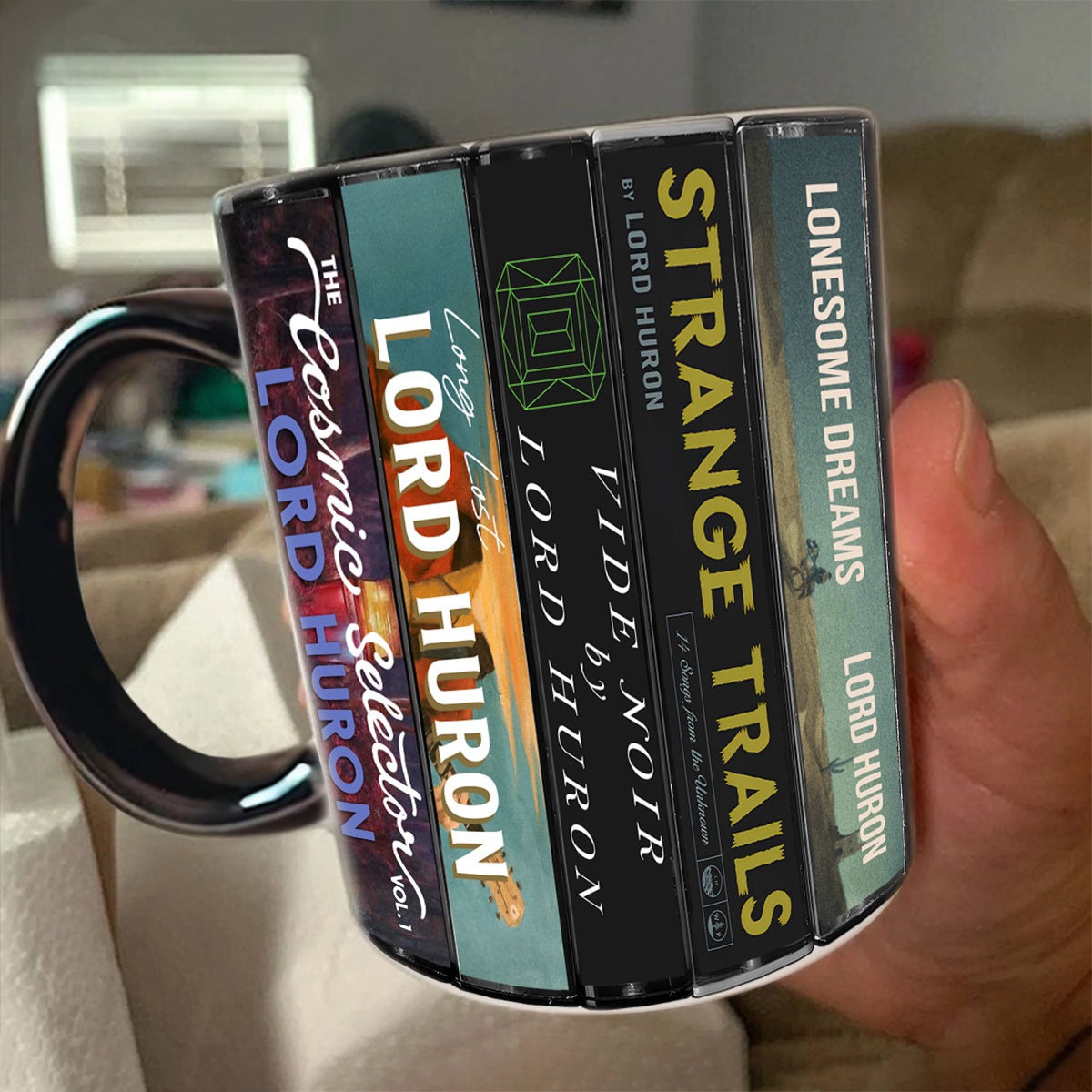 Lord Huron Albums Cassette Collection Retro Accent Mug