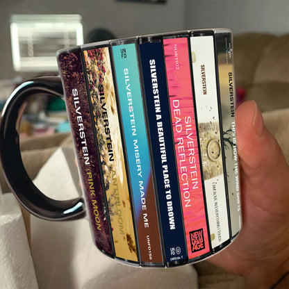Silverstein Albums Cassette Collection Retro Accent Mug