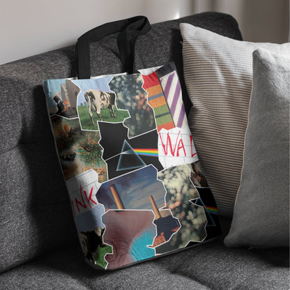 Custom Album Cover Playlist Receipt Tote Bag