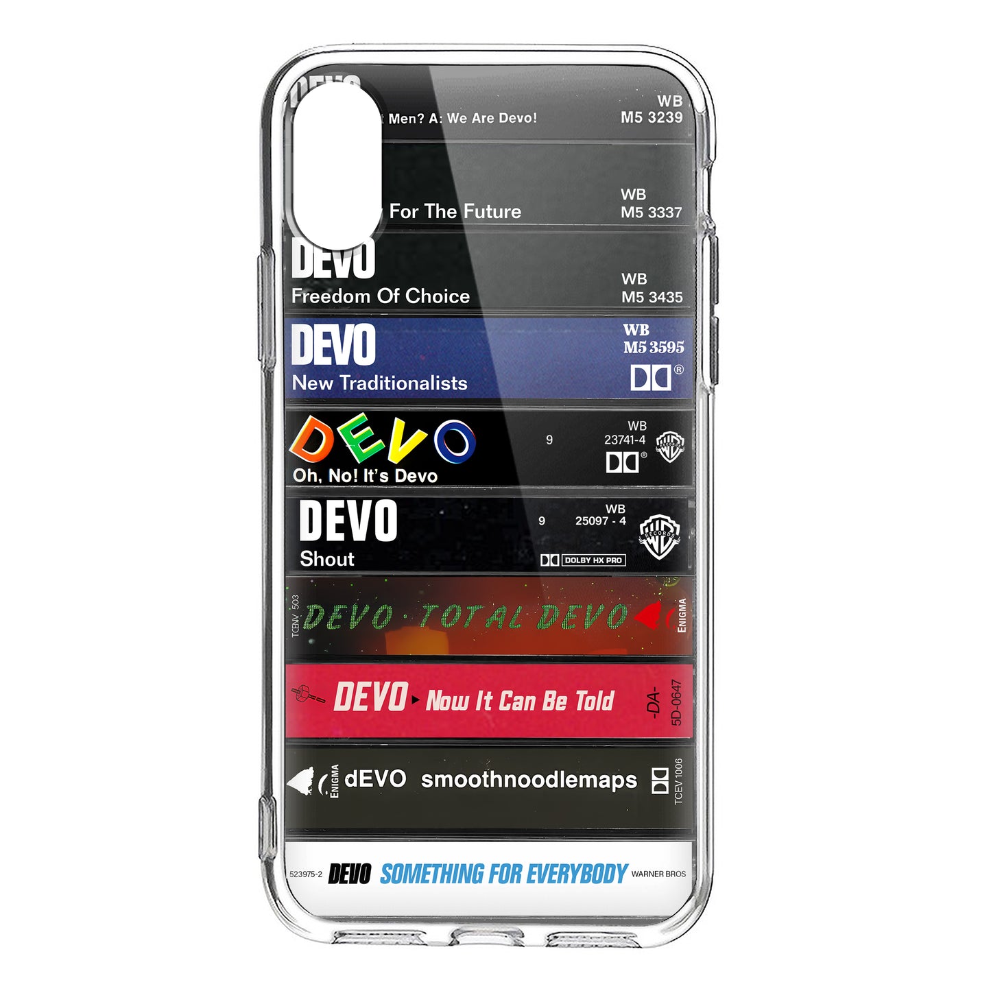 Devo Albums Cassette Collection Retro Phone Case