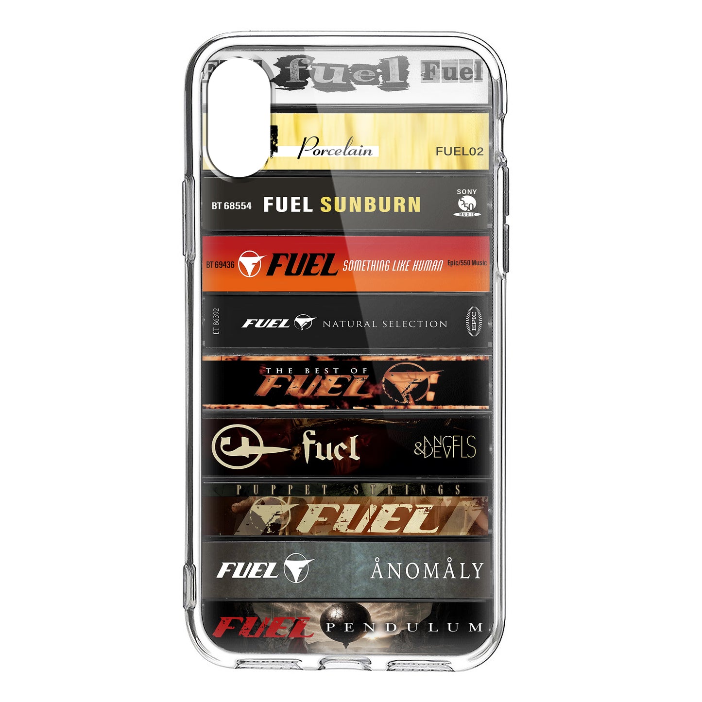 Fuel Albums Cassette Collection Retro Phone Case