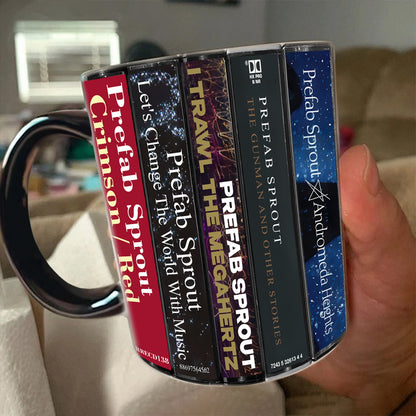 Prefab Sprout Albums Cassette Collection Retro Accent Mug
