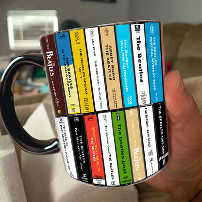 The Beatles Cassette Albums Accent Mug - Extended Version