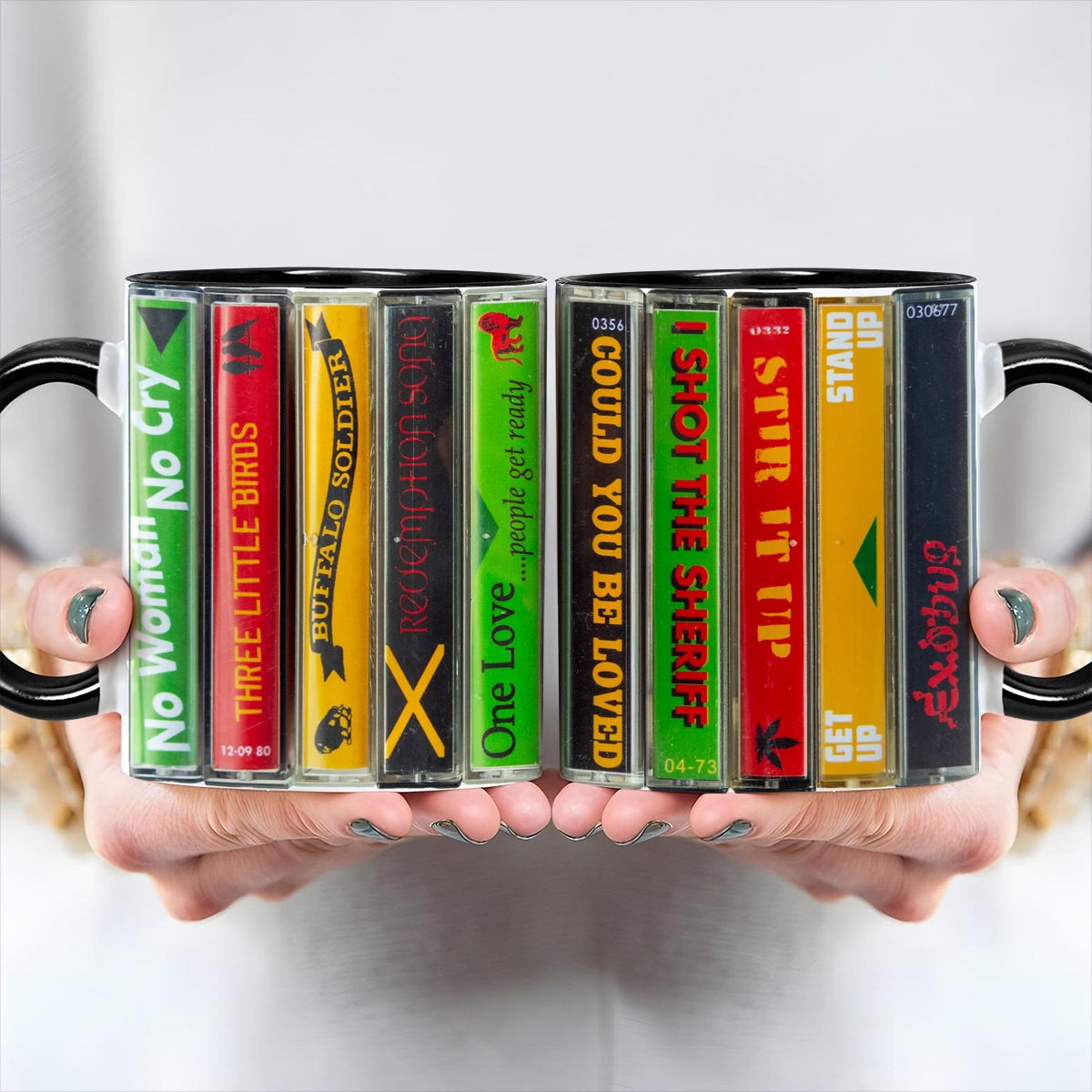 Bob Marley Music Cassette Retro Collection Accent Mug