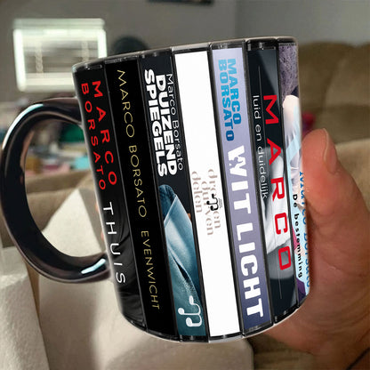 Marco Borsato Albums Cassette Collection Retro Accent Mug