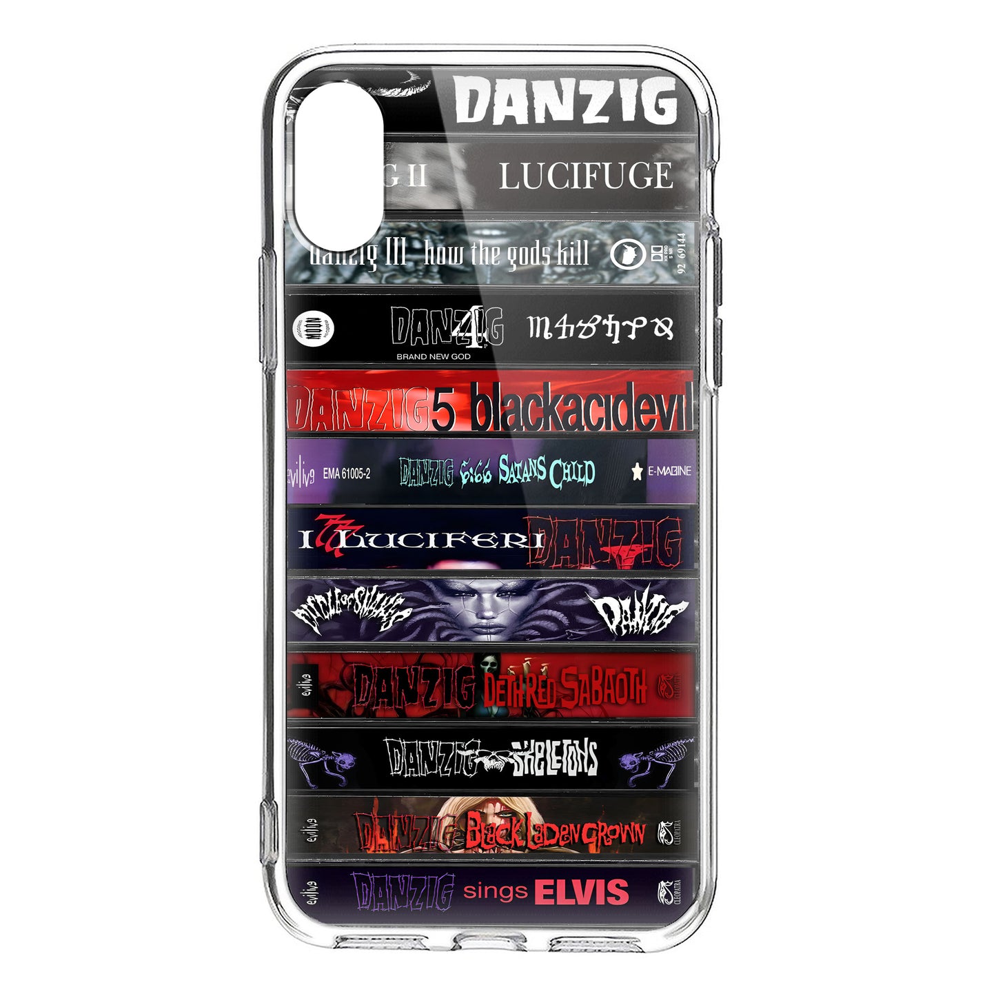 Danzig Albums Cassette Collection Retro Phone Case