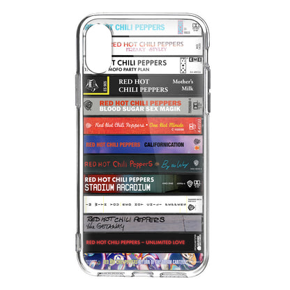 Red Hot Chili Peppers Albums Cassette Collection Retro MagSafe Phone Case
