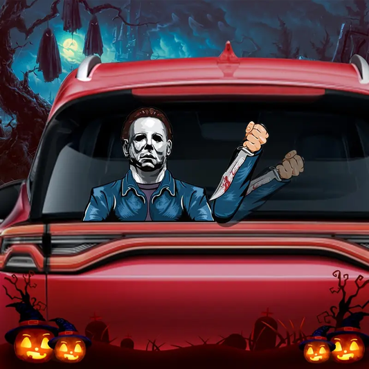 Halloween Horror Slasher Villains  Vinyl Decal Decorations