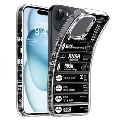 Rush Albums Cassette Collection Retro Phone Case